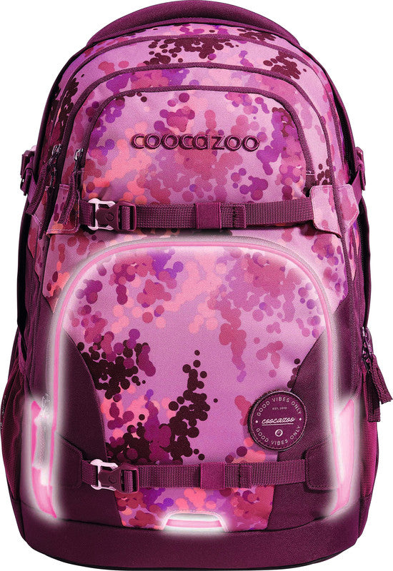 Coocazoo Rucksack Porter – 30/35 l – Cherry Blossom – recycelter Bestandteil