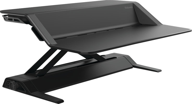 Fellowes Lotus – Tischhalterung, 15,8 kg, stufenlos höhenverstellbar, schwarz