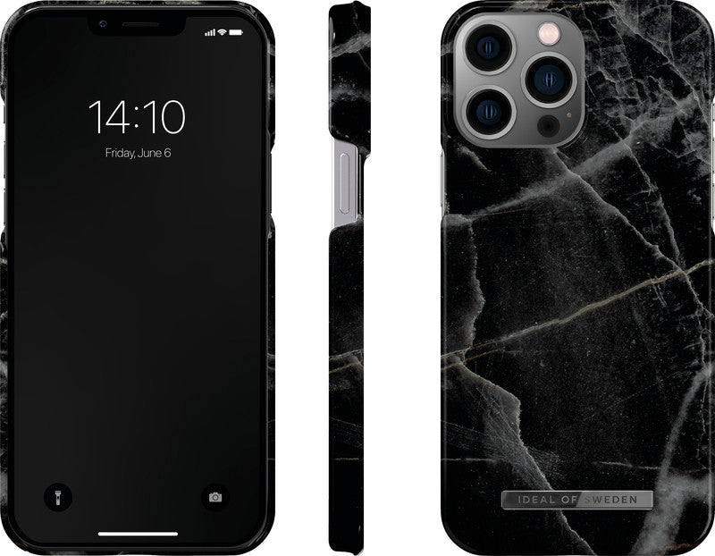 Ideal of Sweden – Backcover – für Apple iPhone 13 Pro Max – Black Thunder Marble