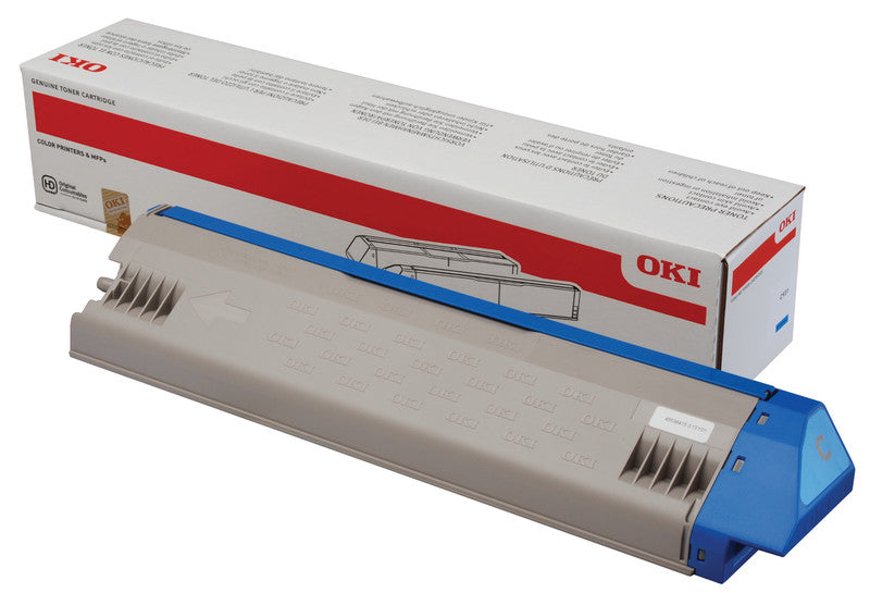 OKI Toner – cyan, 240'000 Seiten – für Farb-Laserdrucker/Multifunktionsgeräte