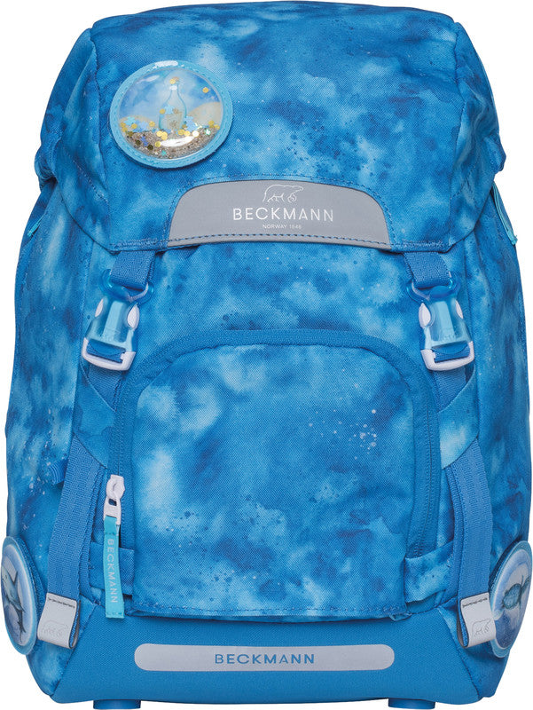 Beckmann Classic Schulrucksack 1st – Ocean – 24,0×37,0×25,0 cm – 22 l – Recycelte Materialien