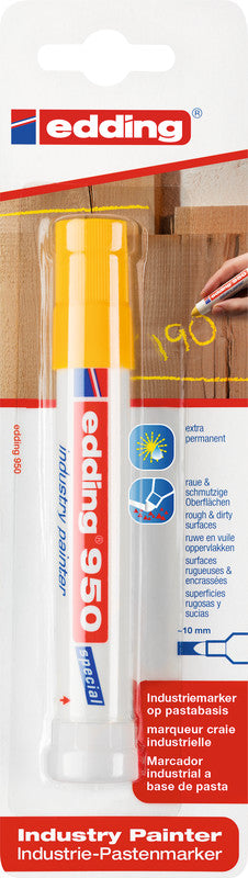 Edding Pastenmarker für Permanentmarker – Gelb