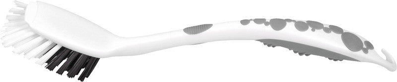 Ebnat Geschirrbürste – 29 cm, mittel, Kunststoff, weiss/grün