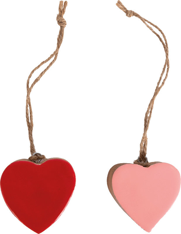 Trendhaus Anhänger – Heartbeat – Holz – 45 × 43 × 25 mm – 1 Stk.