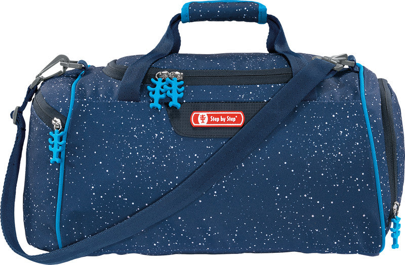Step by Step Sporttasche – 13 l, Motiv Sky Rocket Rico, mit Schultergurt, wasserabweisend, 38 × 20 × 23 cm