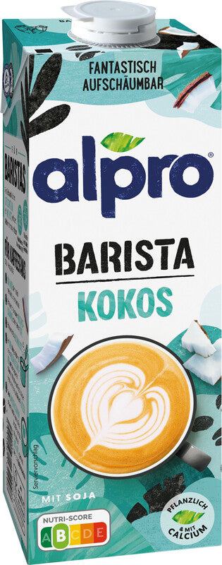 Alpro Kokosdrink Barista, fettarm – 1 l