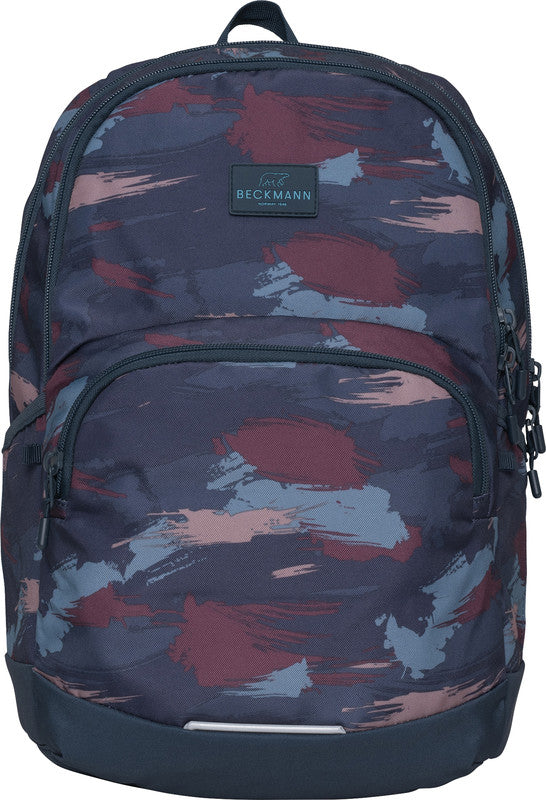 Beckmann Junior Sport Rucksack – Blue Brush – 31,0 × 45,0 × 22,0 cm – recycelte Materialien