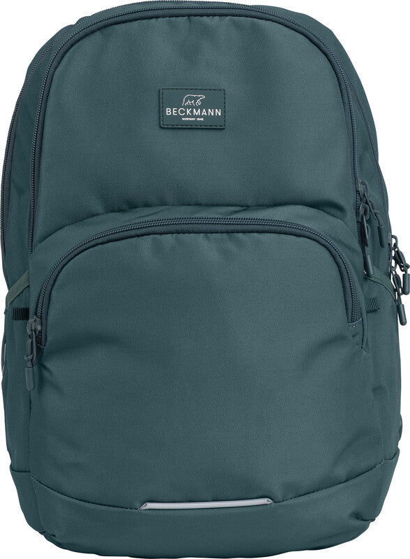 Beckmann Junior Sport Rucksack – 30 l – dunkelgrün – recycelte Materialien