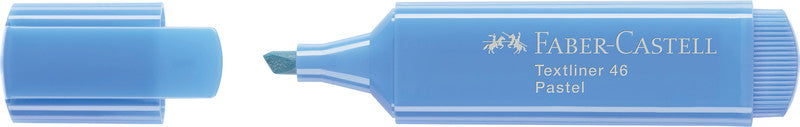 Faber-Castell 46 Pastell Textmarker Set 8 Farben – Keilspitze, 1–5 mm, nachfüllbar