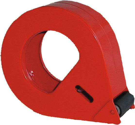 Scotch Verpackungsbandabroller – für Rollenbreite bis 38 mm, für Bandlänge bis 66 m, Metallmesser, Metall