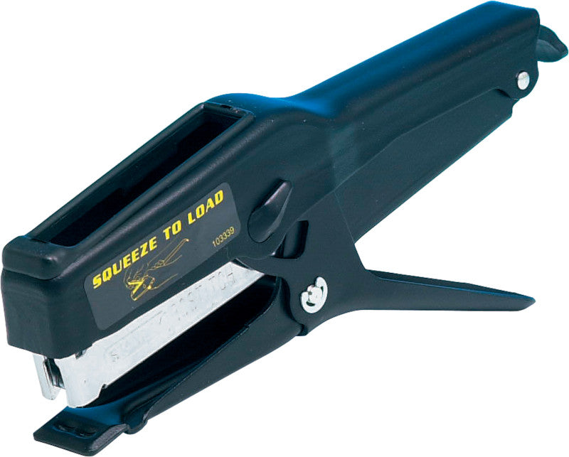 Bostitch P6C-6 – Heftzange, 70 Blatt, Hinterlademechanik, geschlossene Heftung, Einlegetiefe 65 mm, schwarz