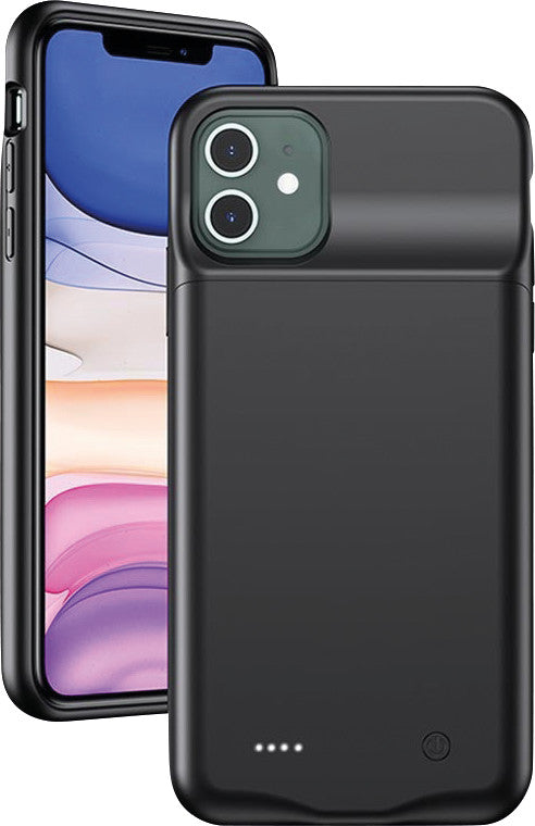 Usams Powerbank-Cover – 4500 mAh, für Apple iPhone 11, Kunststoff, schwarz