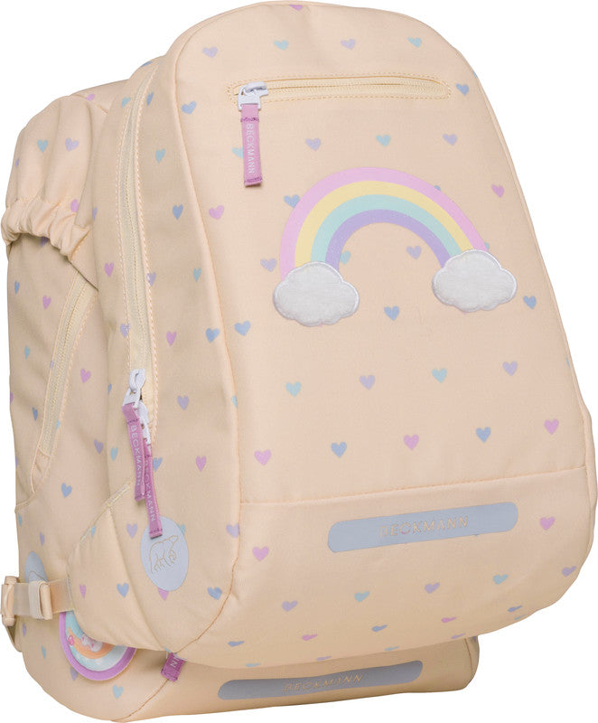 Beckmann Classic Schulrucksack – Yellow Heart – aus rPET