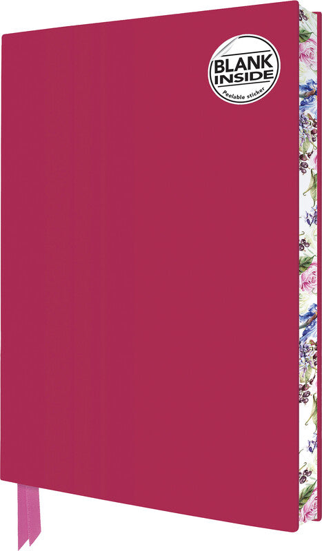 Flame tree Notizbuch, A5, blanko, 176 Seiten, Softcover, 80 g/m² – pink
