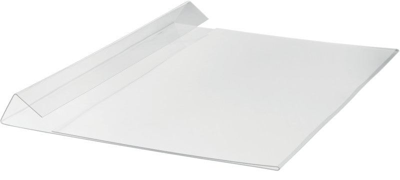 Durable Kennzeichnungstaschen Hard Cover – 297 × 210 mm, transparent, wiederablösbar, für A4 quer, 10er-Pack