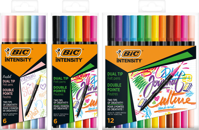 BIC Filzstifte, 6 Farben