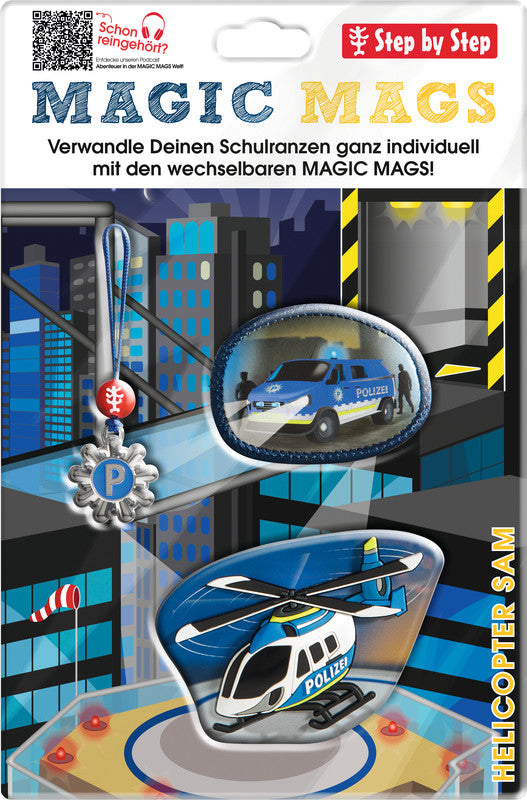Step by Step Magic Mags Zubehörset – 3-teilig – Helicopter Sam – für Step by Step