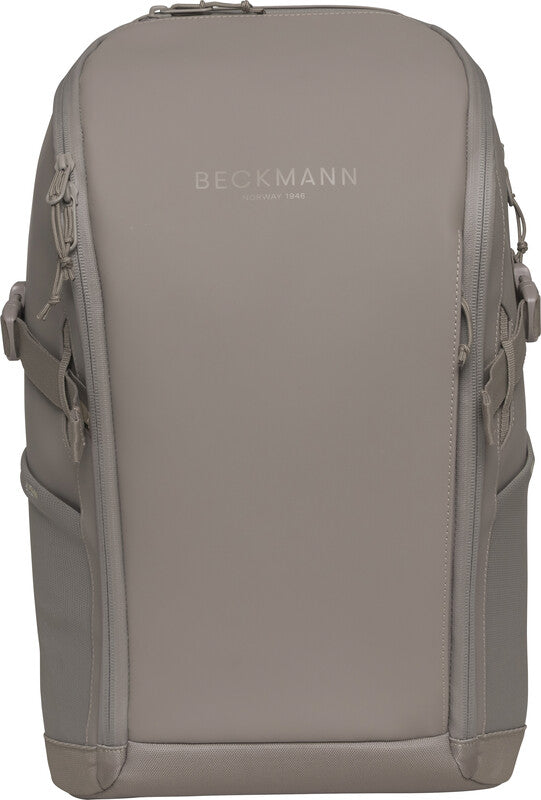 Beckmann Street Go – Notebook-Rucksack – für 16"-Notebook, 26 l, rPET, grau, USB-Buchse