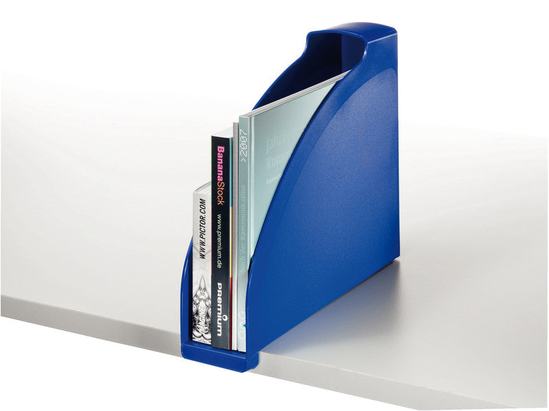 Leitz Stehsammler A4 – mit Griffausschnitt, 78 × 308 × 278 mm, blau, Kunststoff