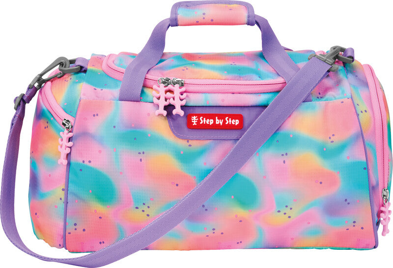 Step by Step Sporttasche – 13 l, Motiv Butterfly Luna, mit Schultergurt, wasserabweisend, 38 × 20 × 23 cm