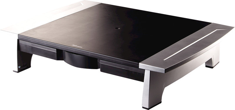 Fellowes Office Suites – Monitorhalterung, Standfuss, bis 28", 36 kg, 5-stufig höhenverstellbar