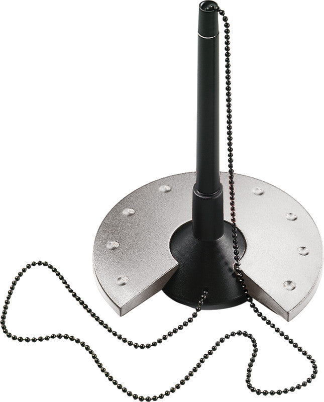Helit Stiftschlaufe – Kunststoff, Schwarz, 101 × 155 mm