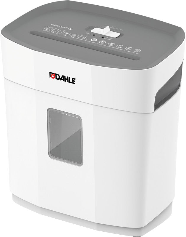 Dahle PaperSAFE 120 – Aktenvernichter, Partikelschnitt 220 mm, 65 dB