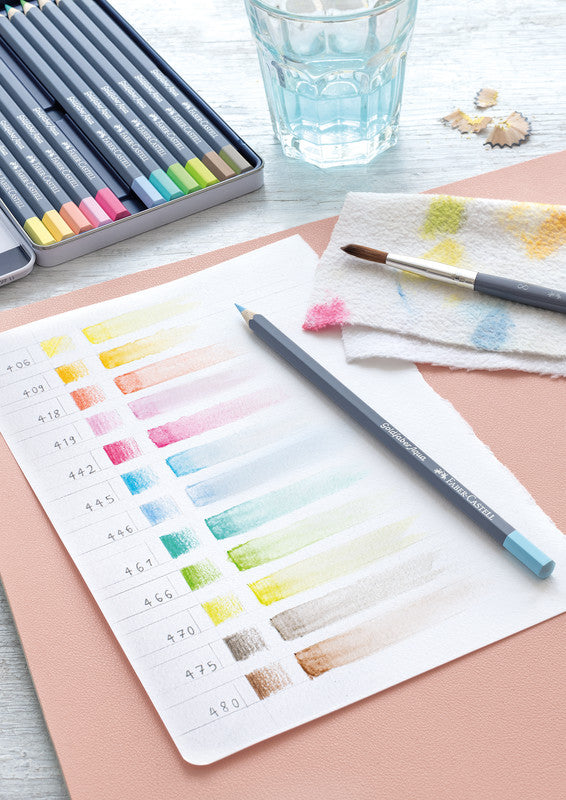Faber-Castell Goldfaber Aqua Aquarellfarbstifte – 36 Farben, Ø 3,3 mm