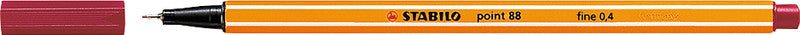 STABILO Point 88 Fineliner – 20er-Set 0,4 mm – sortiert
