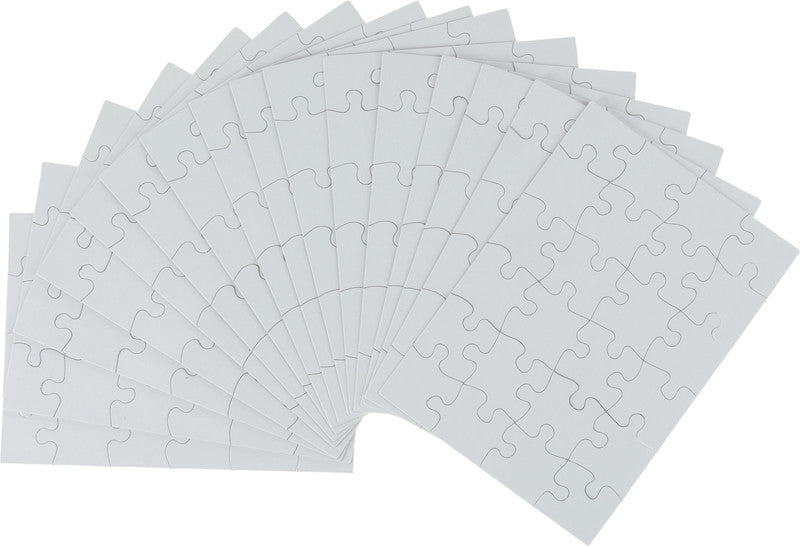 #Delete Puzzle – 24 Teile, A5, Blanko