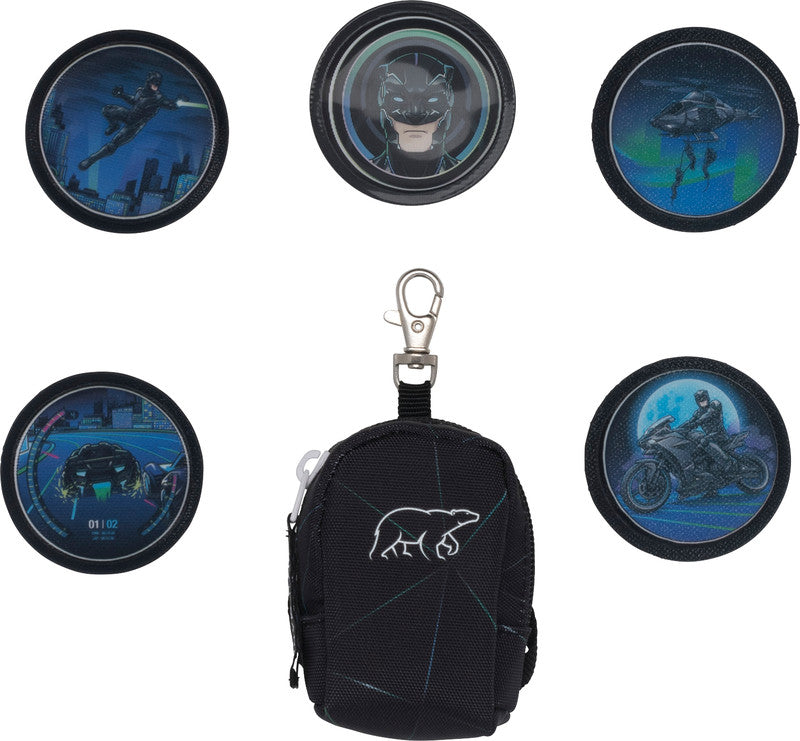 Beckmann Schulrucksack Active Air Flx – 6-teilig – Panther – 26,0 × 39,0 × 22,0 cm – rPET