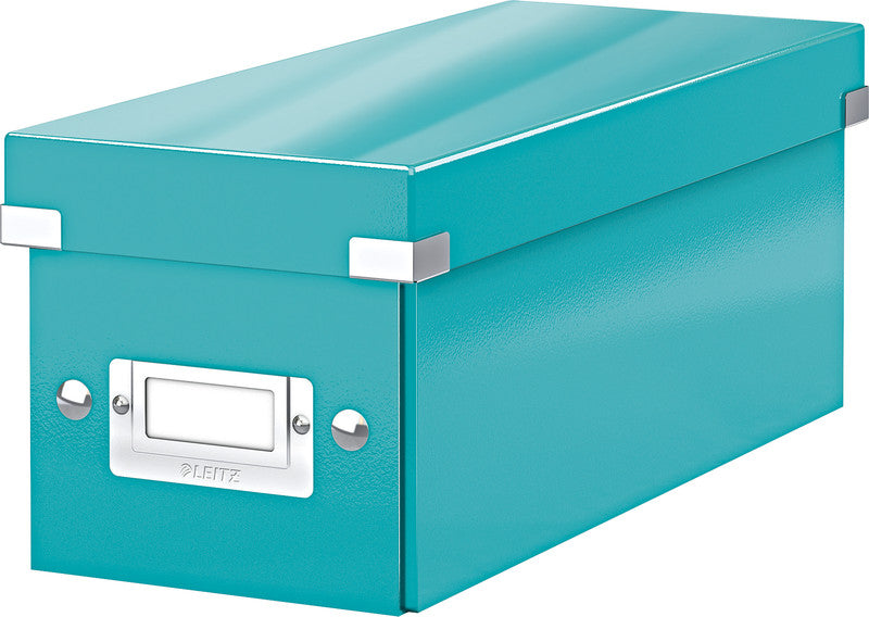 Leitz CD-Ablagebox 160 Disks – Hartplatte, 143 × 352 × 136 mm