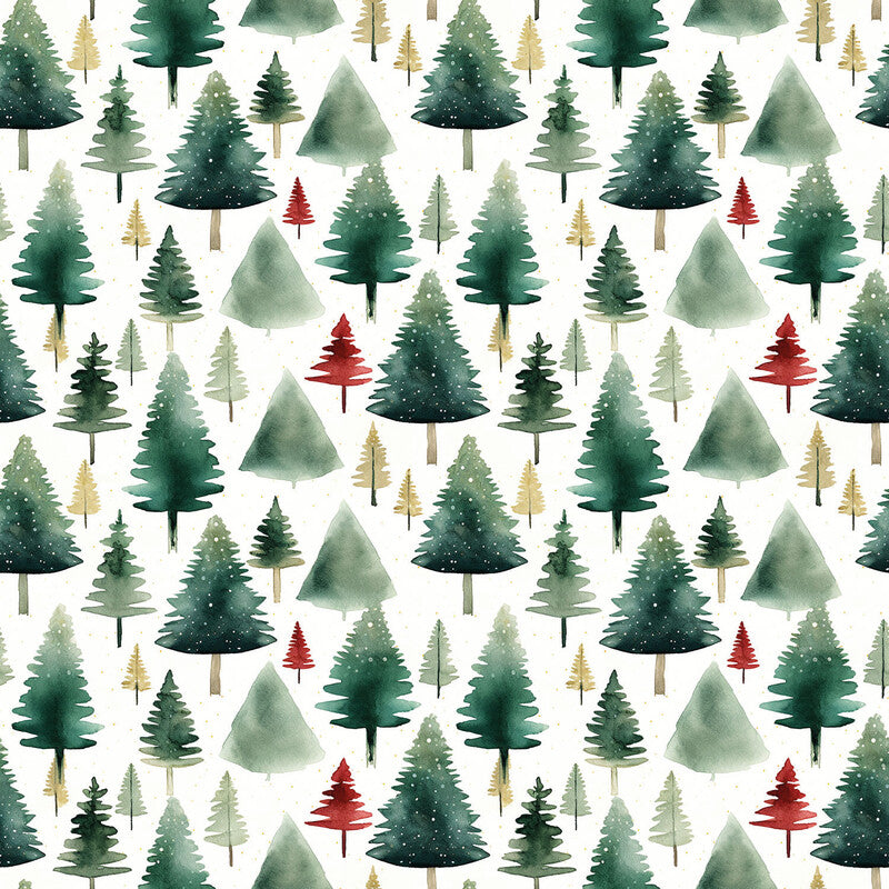 Fasana Servietten Winter Forest – 33 × 33 cm – 3-lagig, Tissue – 20 Stk., FSC