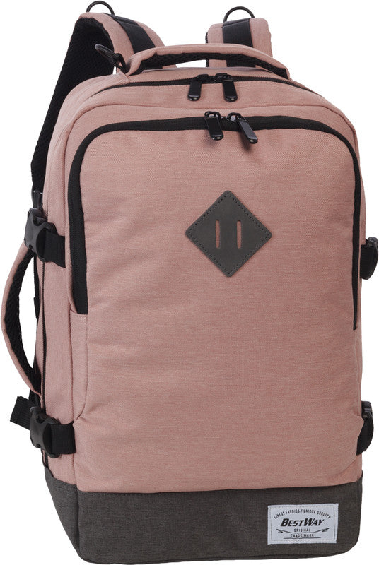 Bestway Notebook-Rucksack – für 14"-Notebook, 20 l, Kunststoff, Rosa