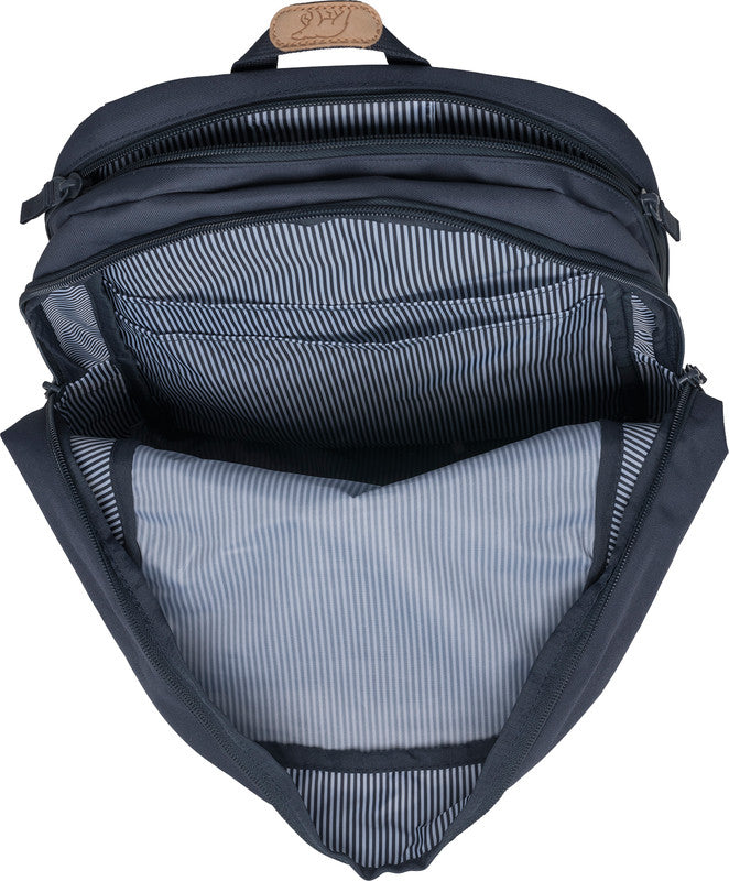 Beckmann Rucksack – dunkelblau – 30 l – recycelte Materialien