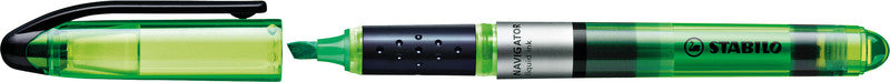 STABILO Navigator Textmarker Grün – Keilspitze, 1–4 mm