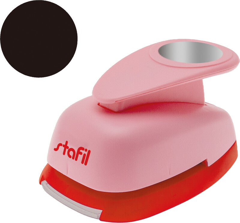 Stafil Motivstanzer Ø 45 mm, Kunststoff, Rosa