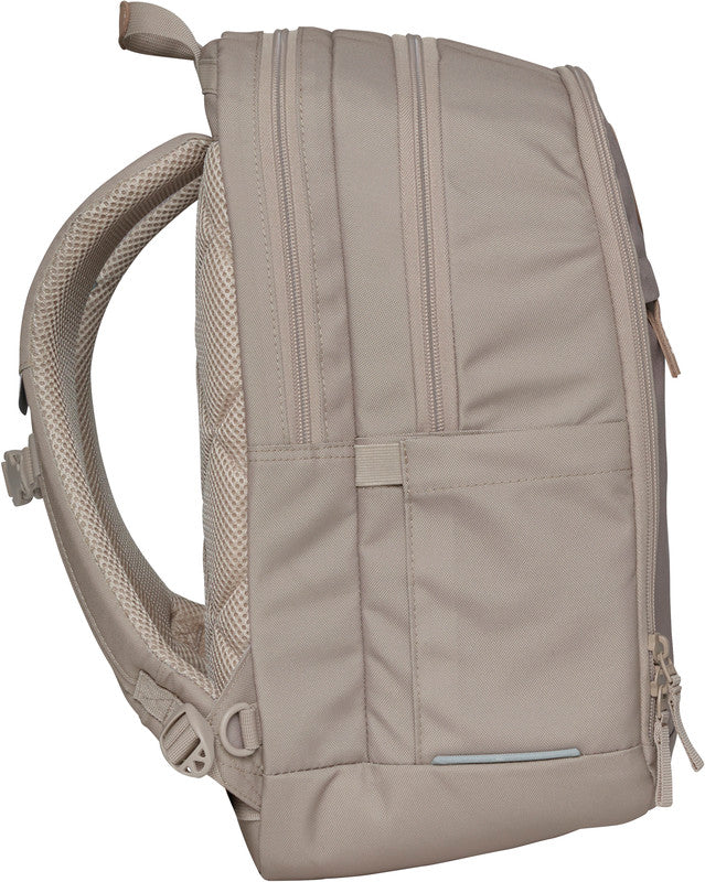 Beckmann Urban Midi Rucksack – Beige – 26 l – aus recycelten PET-Flaschen (rPET)