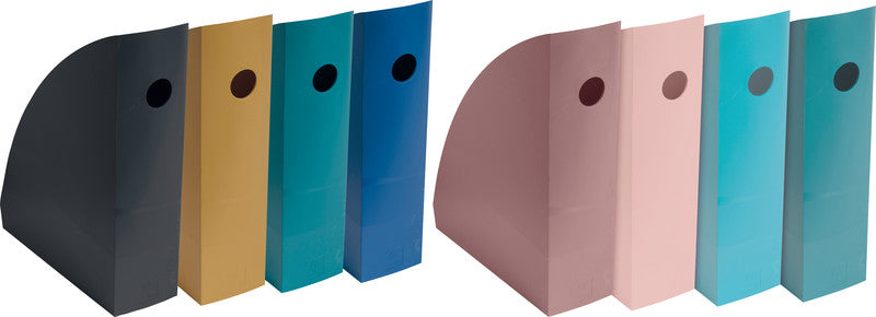 Exacompta Stehsammler – Kunststoff, mehrfarbig, 266×82×305 mm, 4 Stk.