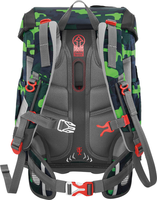 Step by Step Schulrucksack-Set Cloud – 5-teilig – Black Cat Chiko – Recycelte Materialien