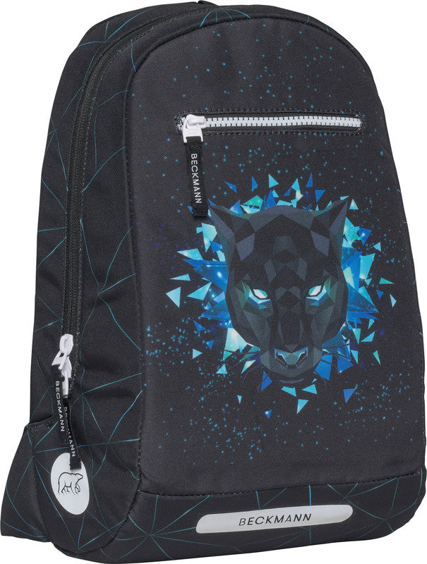 Beckmann Classic – Sportrucksack – 12 l, rPET (recyceltes PET), mehrfarbig, Panther, reflektierend