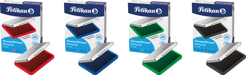 Pelikan Stempelkissen – Metall, 110 × 70 mm, Grün