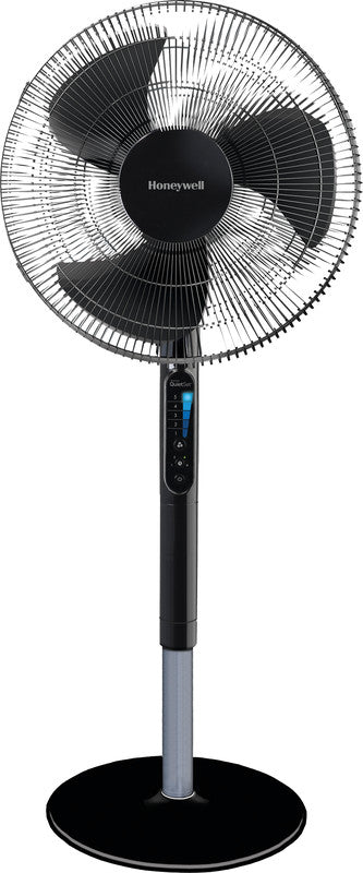 Honeywell QuietSet HSF-600WE4 Standventilator – 8 Stufen, Oszillation, mit Fernbedienung, Timer, höhenverstellbar