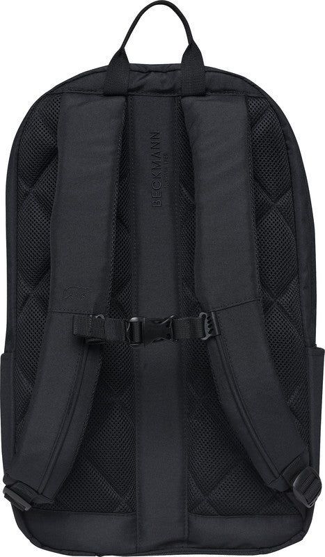 Beckmann College Rucksack – schwarz – 30,0×53,0×22,0 cm – recycelte Materialien