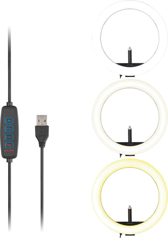 Kensington L1000 – Ringlicht mit Webcam-Halterung – Bi-Color, USB-A, für Kensington Ecosystem