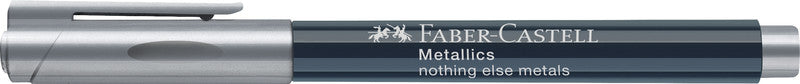 Faber-Castell Non-Permanent-Marker – Metallische Rundspitze 1,5 mm – trocken abwischbar