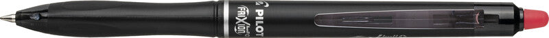 Pilot FriXion Ball+ – radierbarer Tintenroller mit Kappe, 0,7 mm, rot, für Linkshänder