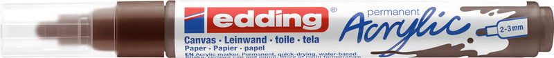 Edding Acrylmarker für Permanent-Marker – Schokoladenbraun