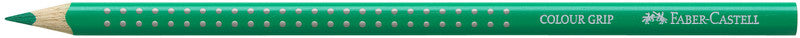 Faber-Castell Aquarellfarbstift Colour Grip 2001 – Smaragdgrün, Ø 3 mm, Dreikantig, FSC