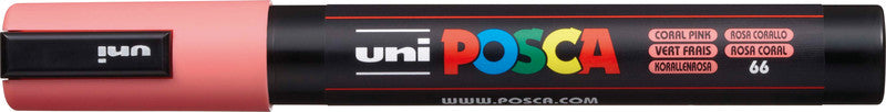 Uni-Ball Kreidemarker – Rund, 1,8–2,5 mm – Korallenrosa